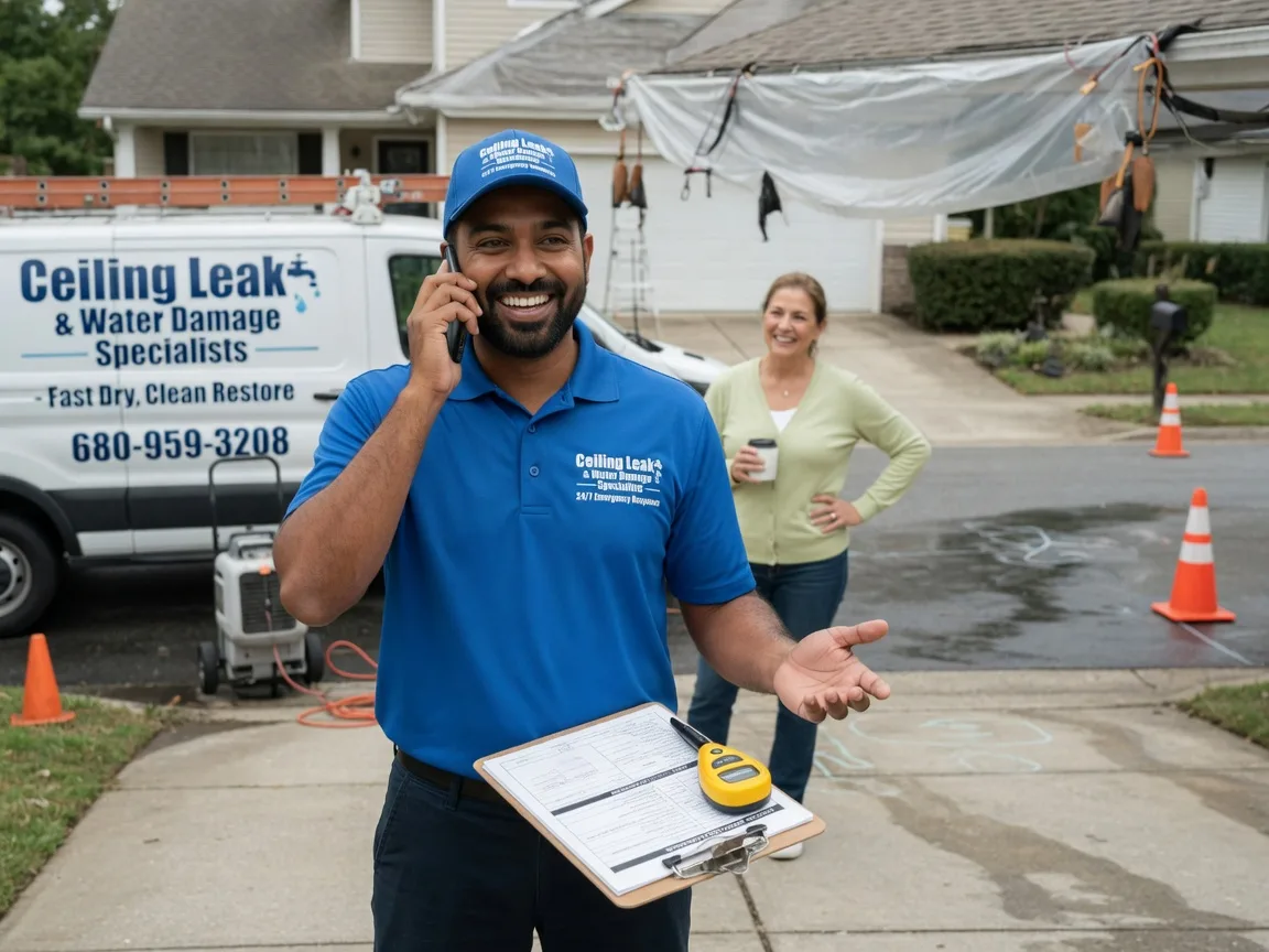 Ceiling Leak Cleanup Camp Crook, SD FAQs